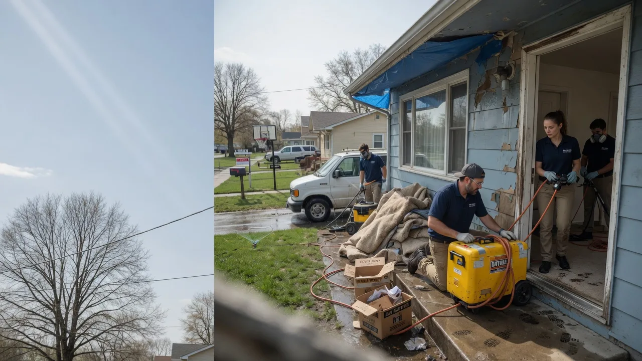 Basement Flood Cleanup in Wycombe, PA near me